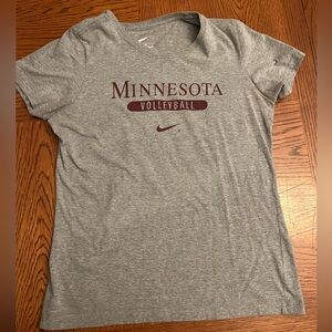 Nike Gray Minnesota Volleyball Tee
